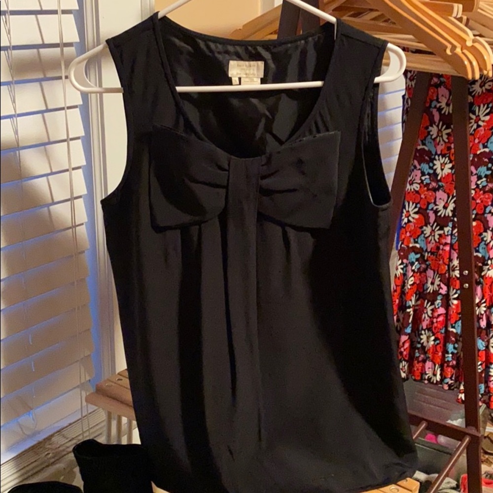 Kate Spade Sleeveless Bow Top